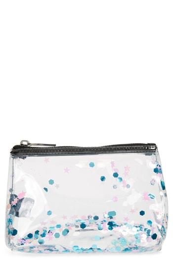 Skinny Dip Zuri Liquid Glitter Makeup Bag, Size - No Color