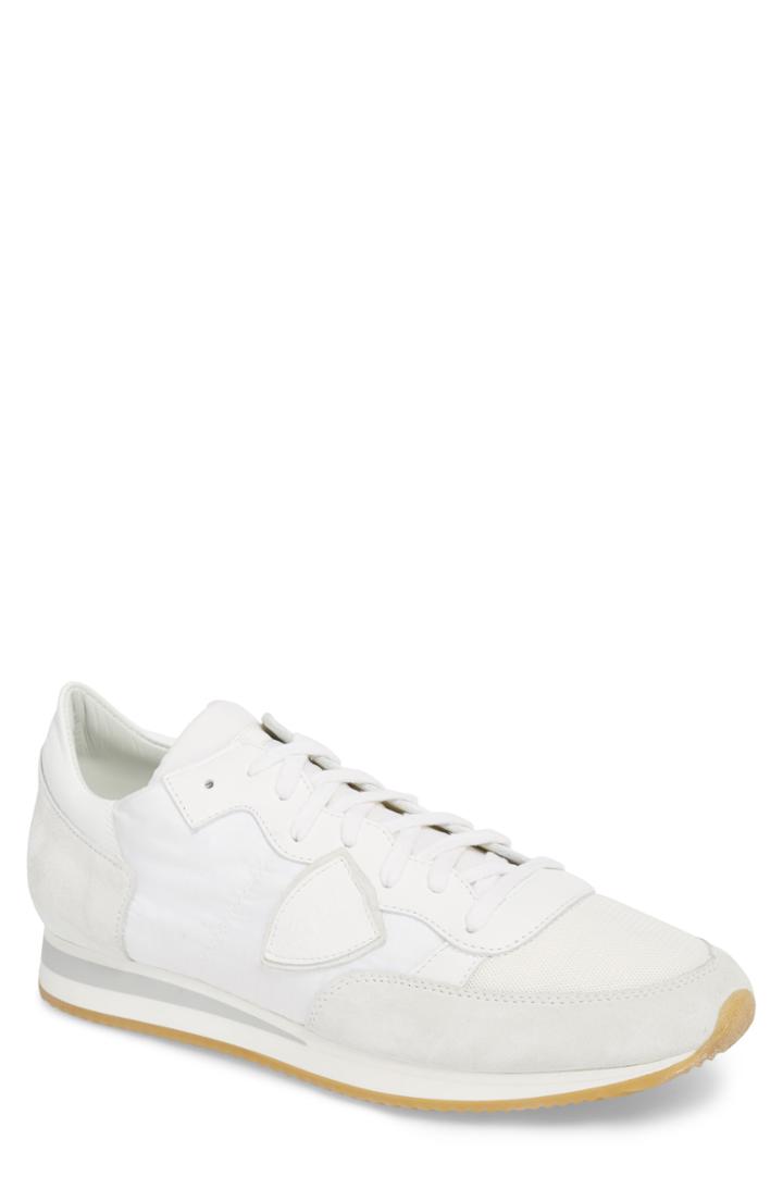 Men's Philippe Model Tropez Low Top Sneaker Us / 44eu - White