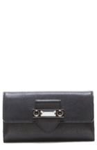 Women's Vince Camuto Bitty Leather Wallet - Black