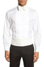 Men's Robert Talbott 'protocol' Silk Cummerbund & Bow Tie Set, Size R - White