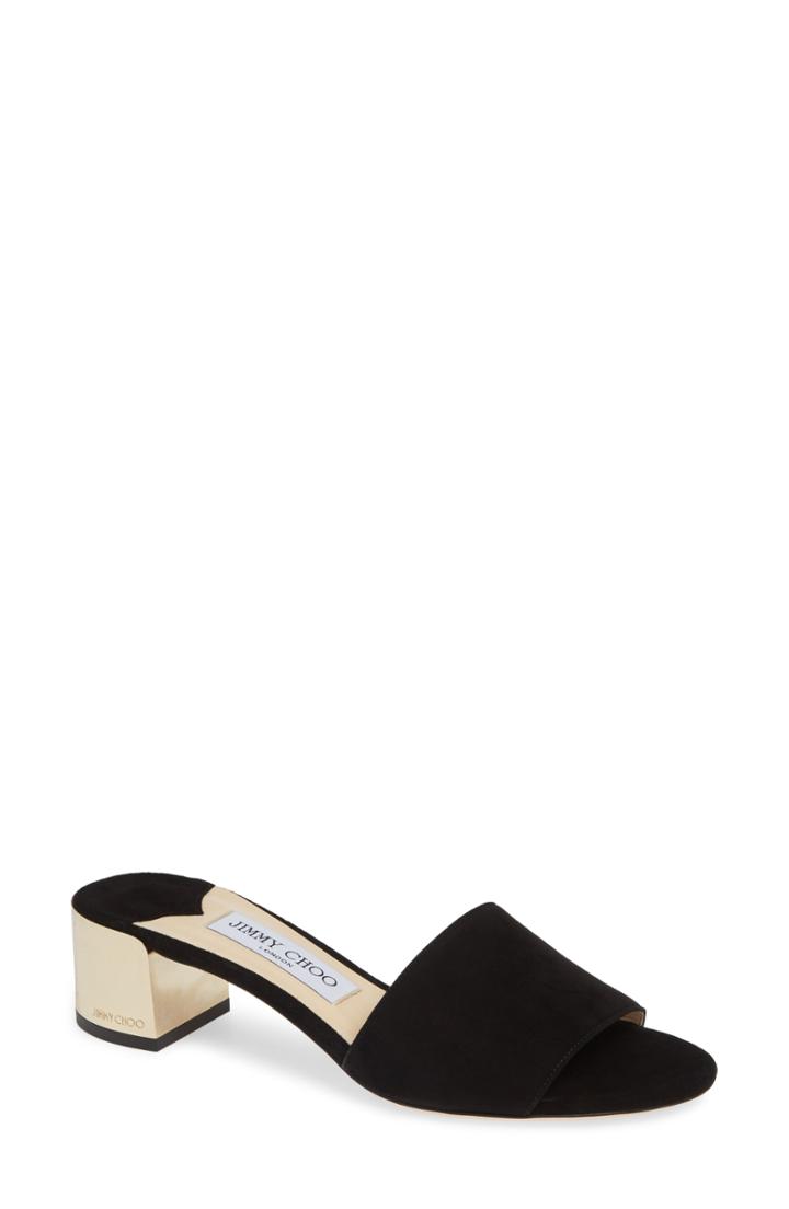 Women's Jimmy Choo Joni Slide Sandal Us / 35eu - Black
