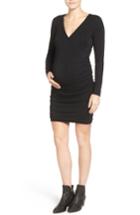 Women's Tart 'peaches' Maternity Body-con Dress - Black