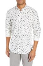 Men's Bonobos Unbutton Down Slim Fit Sport Shirt R - White