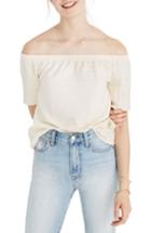 Women's Madewell Off The Shoulder Knit Top