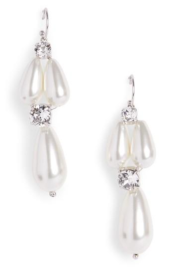 Women's Simone Rocha Short Imitation Pearl Drop Earrings