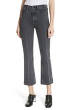 Women's Rag & Bone/jean Dylan High Waist Crop Kick Flare Jeans - Grey