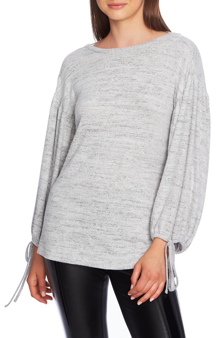 Women's 1.state Surplice Back Top - Grey