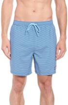 Men's Vineyard Vines Chappy Stiles Point Swim Trunks, Size - Blue