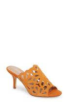 Women's Charles By Charles David Nicki Perforated Open Toe Mule .5 M - Orange