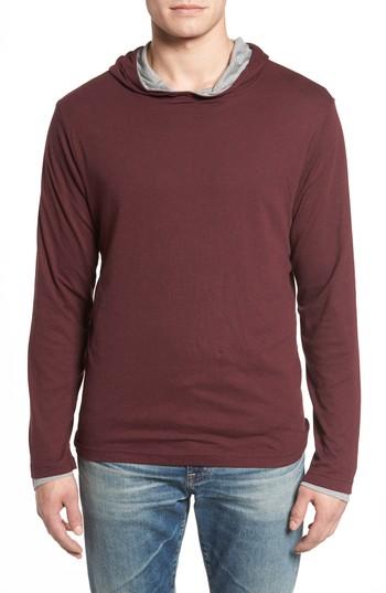Men's Tailor Vintage Reversible Hooded Jersey T-shirt