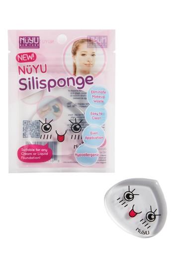 Nuyu Silisponge Jk Emoji Silicone Face Sponge - Clear