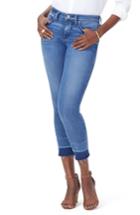 Women's Nydj Alina Release Hem Ankle Skinny Jeans - Blue