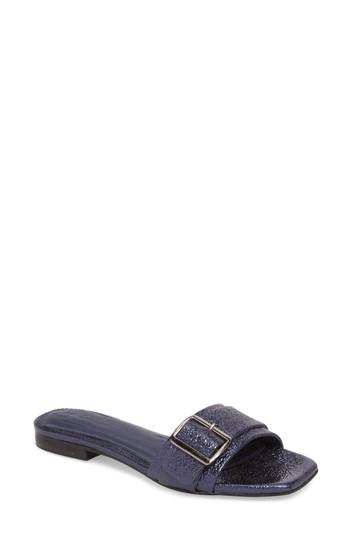 Women's Seychelles Harmonic Slide Sandal .5 M - Blue