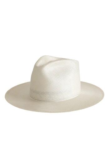 Women's Janessa Leone Alexander Straw Hat - Ivory