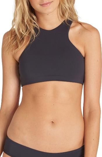 Women's Billabong Sol Searcher High Neck Bikini Top