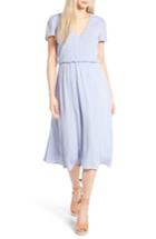 Women's Wayf Blouson Midi Dress - Blue