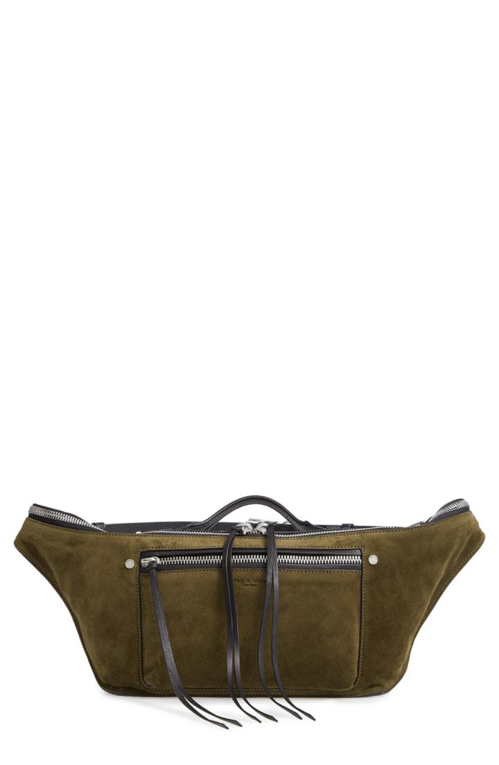 Rag & Bone Large Elliot Genuine Calf Hair Fanny Pack -