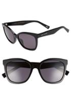 Women's Marc Jacobs 54mm Gradient Lens Sunglasses - Black Polar