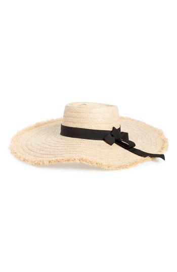 Women's Sole Society Wide Brim Sun Hat - Ivory