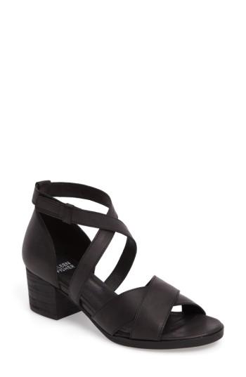 Women's Eileen Fisher Kerby Sandal .5 M - Black