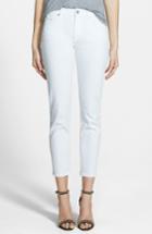 Women's 7 For All Mankind 'kimmie' Crop Skinny Jeans - White