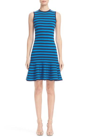 Women's Michael Kors Stripe Sleeveless Dress