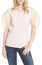 Women's Chelsea28 Lace Puff Sleeve Top - Pink