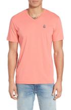Men's Psycho Bunny V-neck T-shirt (s) - Red