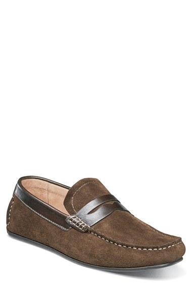 Men's Florsheim Denison Driving Loafer D - Brown