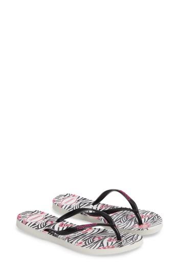 Women's Havaianas Slim Millennial Disney Thematic Flip Flop /42 Br - Pink