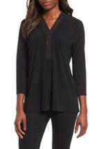Women's Boden Freya Floral Cotton Jersey Peasant Blouse