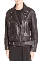 Women's Acne Studios Merlyn Leather Jacket