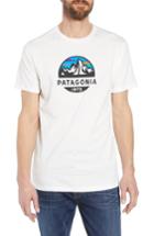 Men's Patagonia Fitz Roy Scope Crewneck T-shirt - White