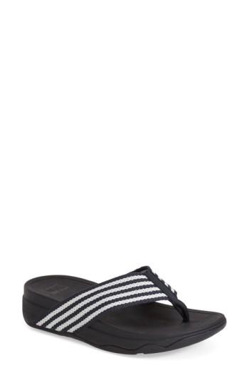 Women's Fitflop(tm) 'surfa' Thong Sandal M - Blue