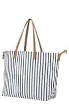 Cathy's Concepts Monogram Overnight Tote - Blue
