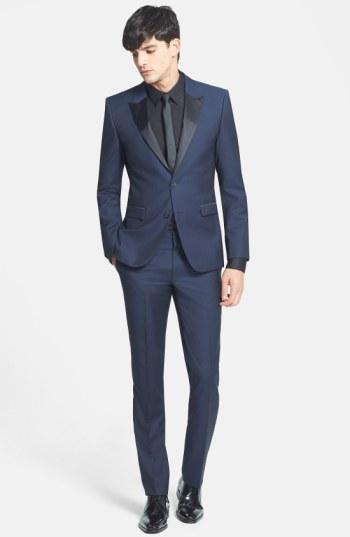Men's Magnanni 'dante' Plain Toe Derby W - Black