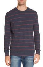 Men's Grayers Baird Stripe Crewneck Sweatshirt - Blue