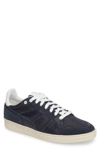 Men's Ami Alexandre Mattiussi Low Top Sneaker Eu - Blue