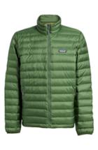 Men's Patagonia Water Repellent Down Jacket, Size - Green
