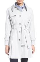 Women's Trina Turk 'lilian' Pleated Single Breasted Trench Coat