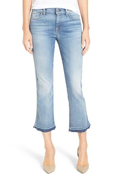 Women's 7 For All Mankind Crop Bootcut Jeans