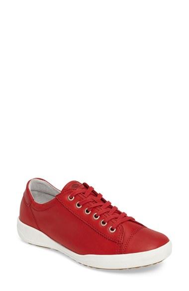 Women's Josef Seibel Sina 11 Sneaker -5.5us / 36eu - Red