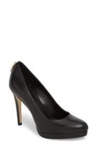 Women's Michael Michael Kors Antoinette Platform Pump M - Black