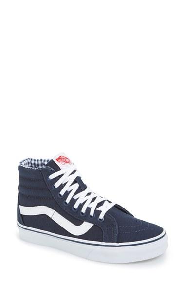 Women's Vans 'sk8-hi Slim' Sneaker M - Blue