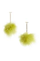 Women's Tuleste Marabou Pompom Drop Earrings