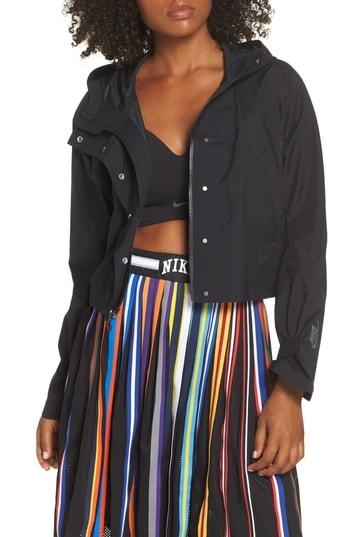 Women's Nike Nikelab Collection Hypershield Women's Crop Jacket - Black