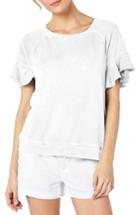 Women's Michael Stars Burnout Tee - White