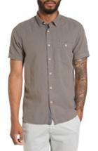 Men's Ted Baker London Shrwash Modern Slim Fit Sport Shirt (m) - Grey