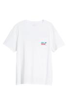 Men's Vineyard Vines Whaley Usa Whale Fill Pocket T-shirt - White