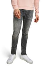 Men's Topman Grey Stretch Skinny Jeans X 32 - Grey